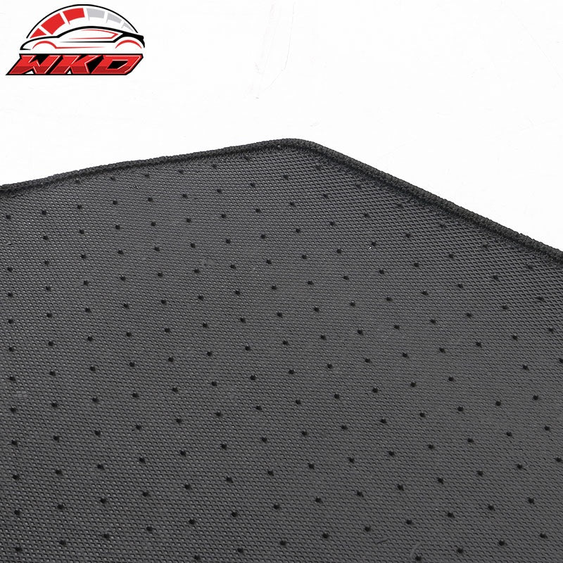 Fits 22-24 Hyundai Ioniq 5 4DR Front & Rear Floor Mats Carpet Nylon 4PCS - Black