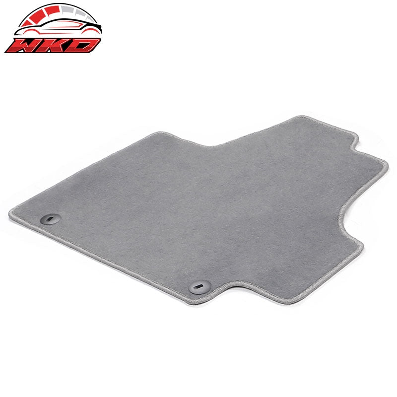 Fits 22-24 Hyundai Ioniq 5 4DR Front & Rear Floor Mats Carpet Nylon 4PCS - Gray
