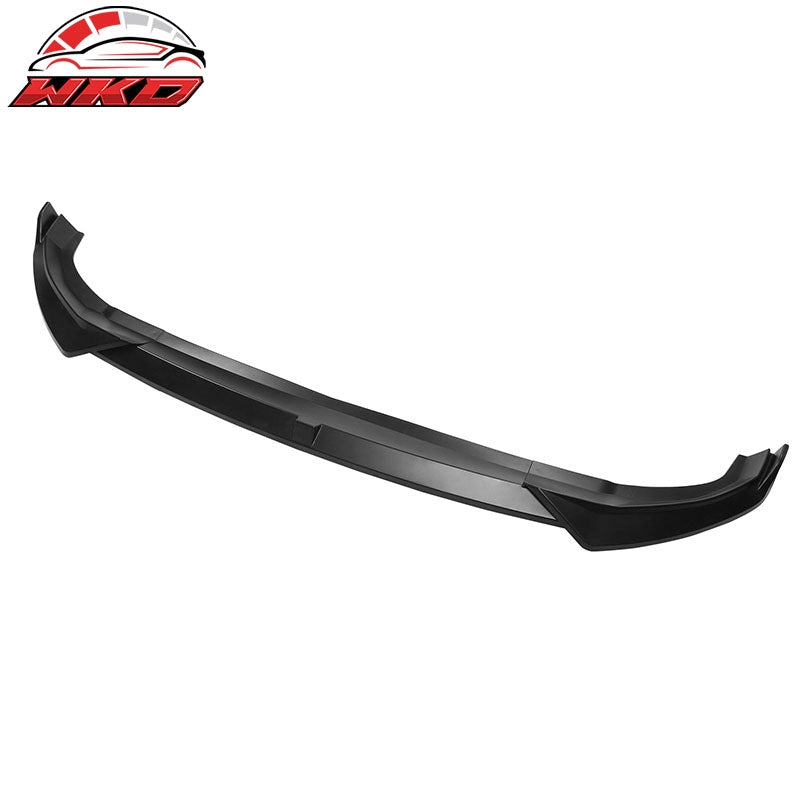 For 22-24 Hyundai Ioniq 5 IKON Style 3PC Front Bumper Lip Spoiler Matte Black PP
