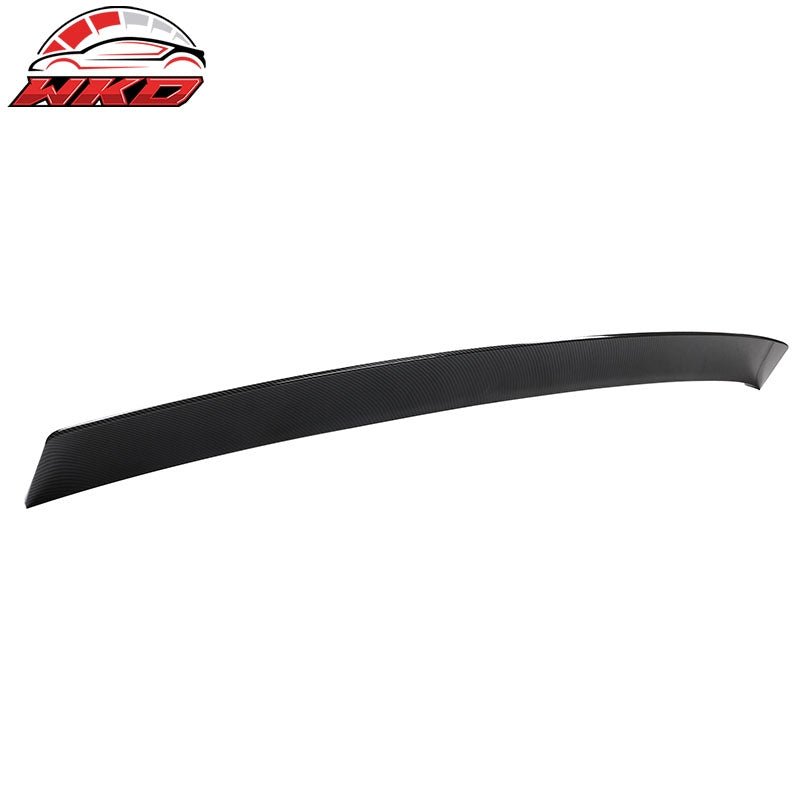 For 22-25 Hyundai Ioniq 5 N ABS Trunk Spoiler Middle Lip Carbon Fiber Print