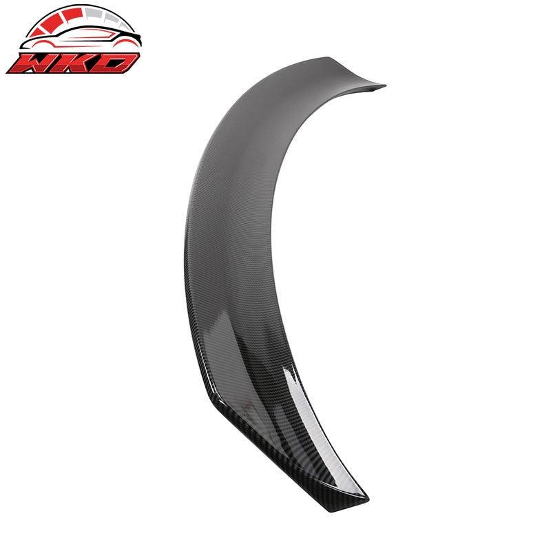 For 22-25 Hyundai Ioniq 5 N ABS Trunk Spoiler Middle Lip Carbon Fiber Print