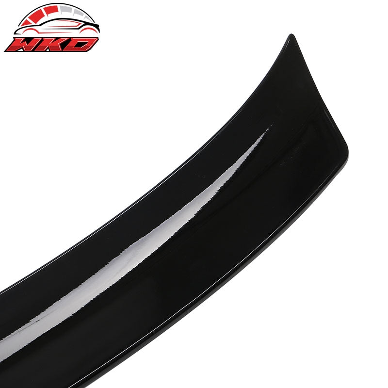 Fits 22-25 Hyundai Ioniq 5 N ABS Add-on Trunk Spoiler Middle Lip Gloss Black