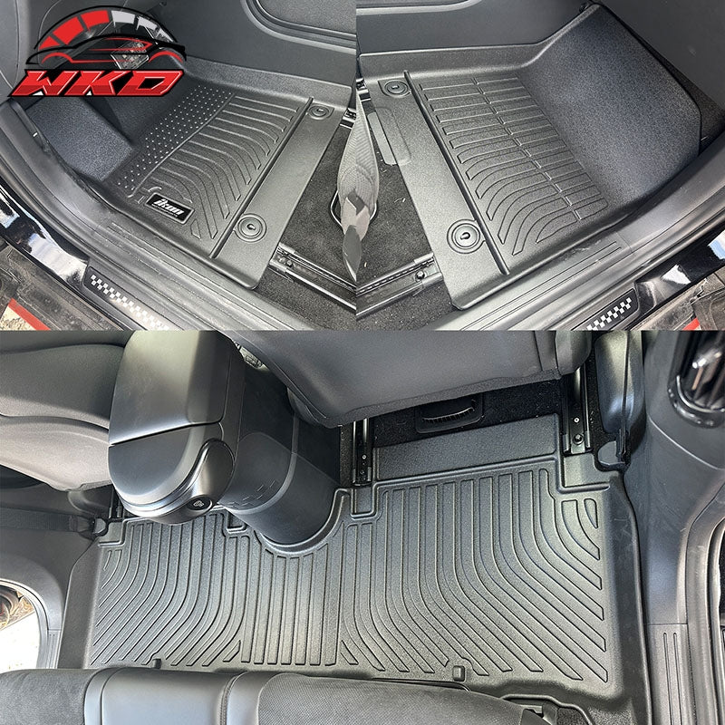 Fits 25-26 Hyundai Ioniq 5 N TPE All Weather 3D Floor Mats Cargo Liner Carpets
