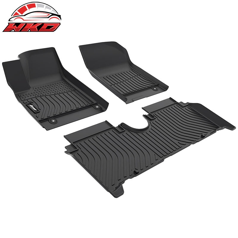 Fits 25-26 Hyundai Ioniq 5 N TPE All Weather 3D Floor Mats Cargo Liner Carpets
