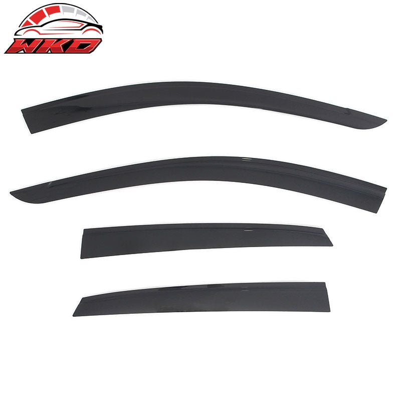 Fits 18-23 Hyundai Kona & Kona Electric Low Profile Style Tape-on Window Visors