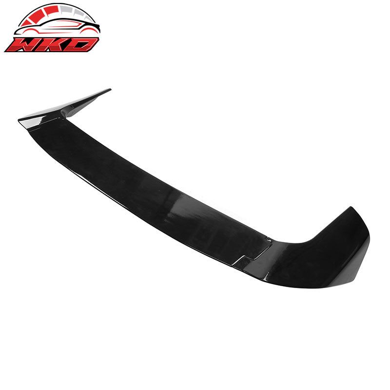 Fits 22-24 Hyundai Ioniq 5 IKON Style Gloss Black Rear Roof Spoiler Wing ABS 3PC