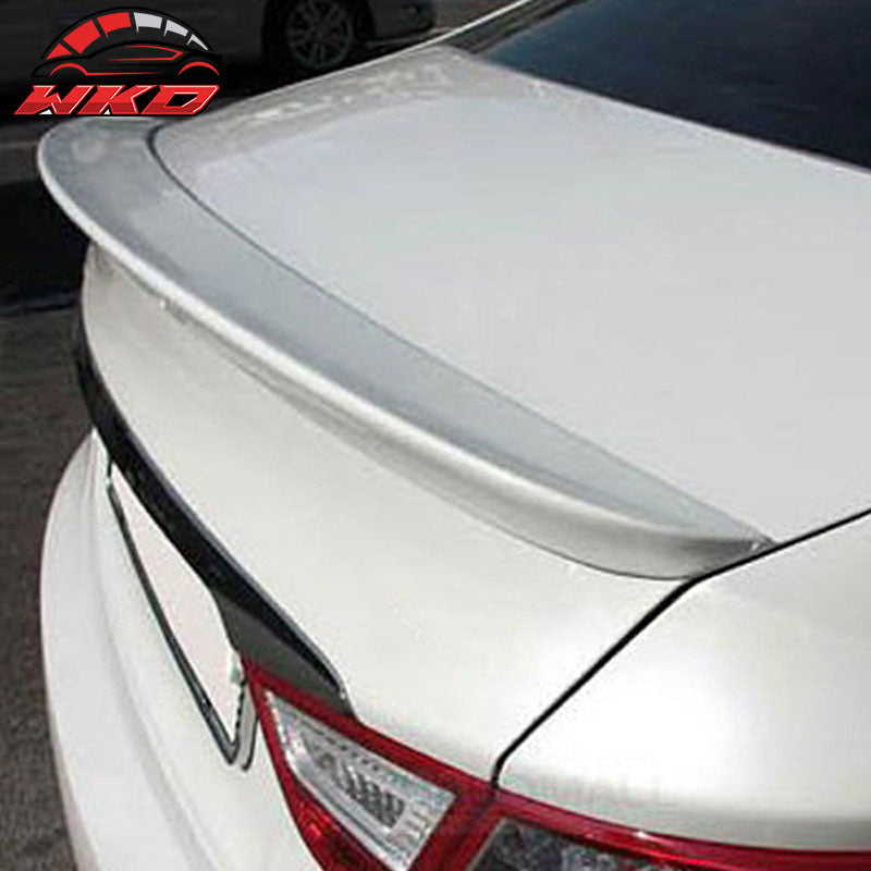 Fits 11-14 Hyundai YF Sonata Sedan Rear Trunk Lid Spoiler Wing Lip ABS Unpainted