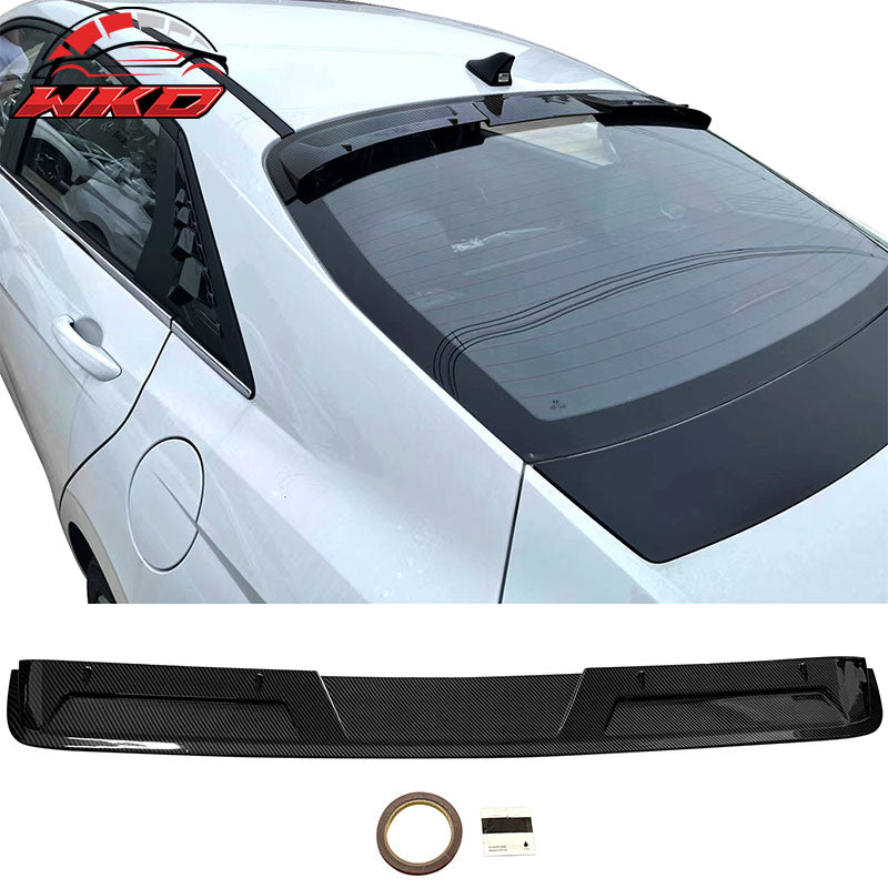 Wholesale 21-26 Hyundai Elantra Carbon Fiber Print Roof Spoiler ABS