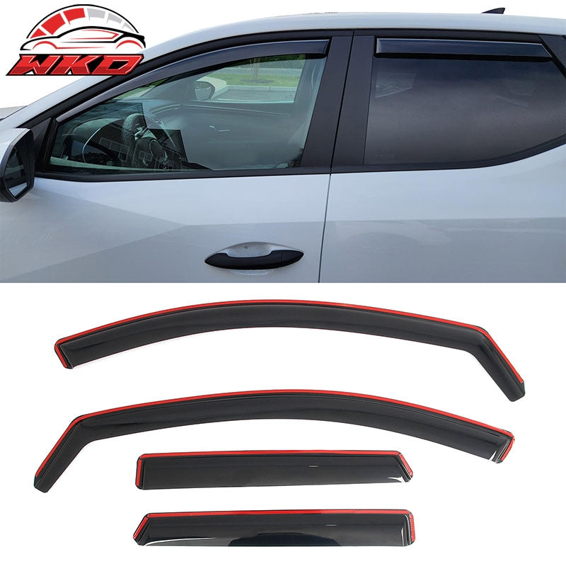Wholesale 22-26 Hyundai Santa Cruz In-Channel Window Visors Rain Guards Deflectors