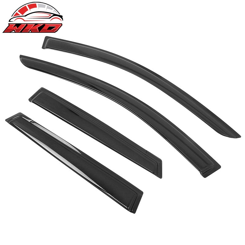Fits 22-26 Hyundai Santa Cruz Tape on Window Visors Vent Rain Sun Wind Guards