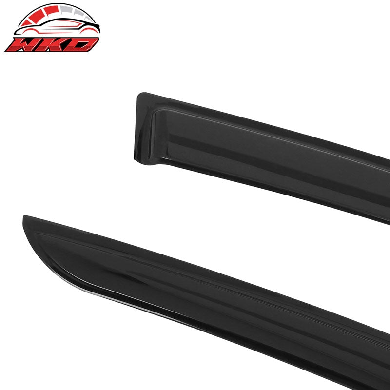 Fits 22-26 Hyundai Santa Cruz Tape on Window Visors Vent Rain Sun Wind Guards