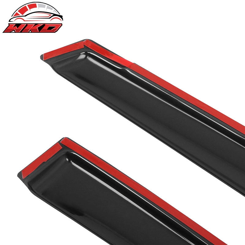Fits 22-26 Hyundai Santa Cruz Tape on Window Visors Vent Rain Sun Wind Guards
