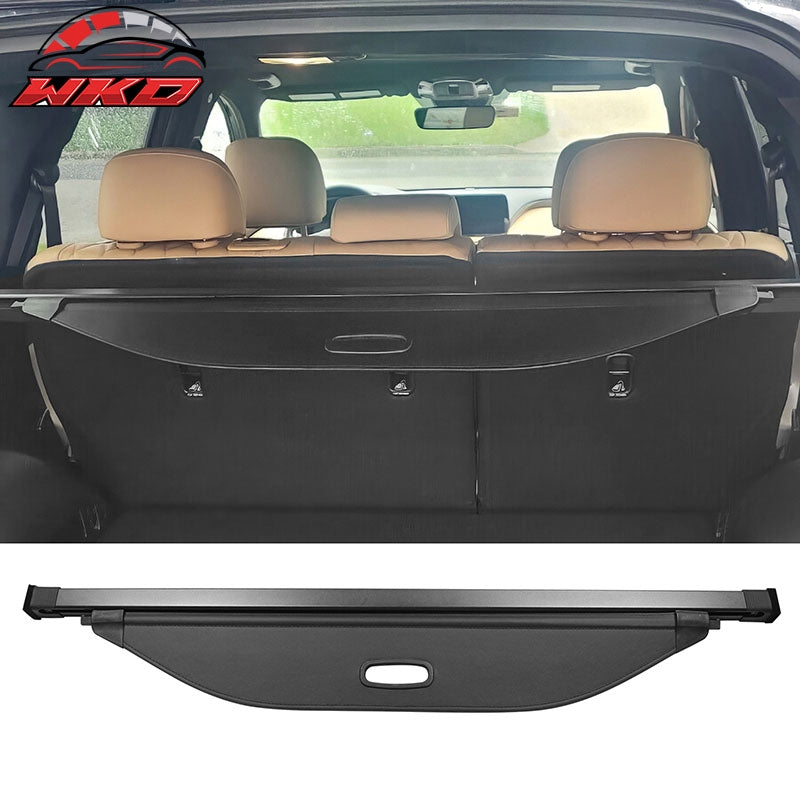 Fits 21-23 Hyundai Santa Fe 3D TPE Rear Trunk Mat Cargo Liner Pad + Cargo Cover