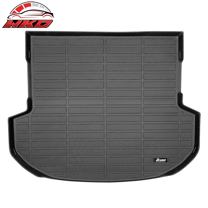 Fits 21-23 Hyundai Santa Fe 3D TPE Rear Trunk Mat Cargo Liner Pad + Cargo Cover