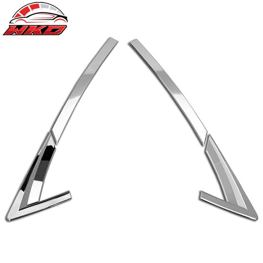 Wholesale 2008-2010 Hyundai Sonata C Pillar Molding Trim Garnish Chrome ABS 2PCS Set - Wikond Auto