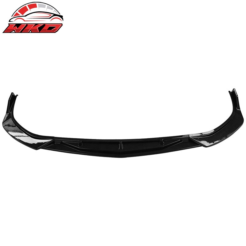 Wholesale 20-23 Hyundai Sonata CK Style Front Bumper Lip Spoiler Carbon Fiber Print - Wikond Auto