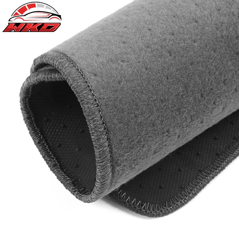 Fits 11-14 Hyundai Sonata Car Floor Mats Liner Front Rear Nylon Grey Carpet 4PC