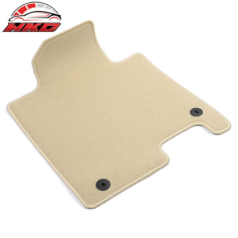 Fits 20-26 Hyundai Sonata 21-26 Kia K5 Anti-Slip Floor Mats Carpet Nylon - Beige