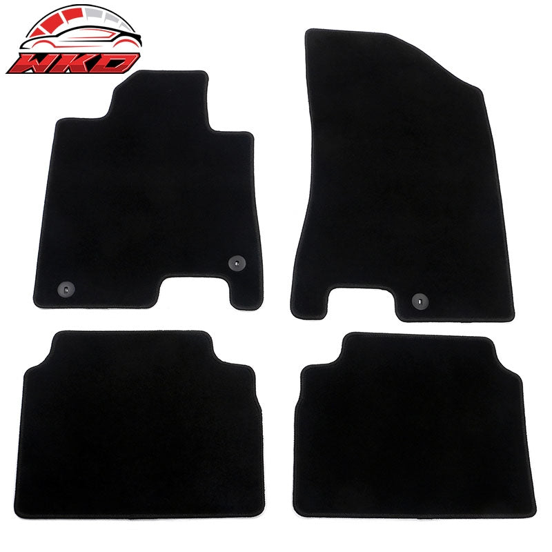 Wholesale 20-26 Hyundai Sonata 21-26 Kia K5 Anti-Slip Floor Mats Carpet Nylon - Black