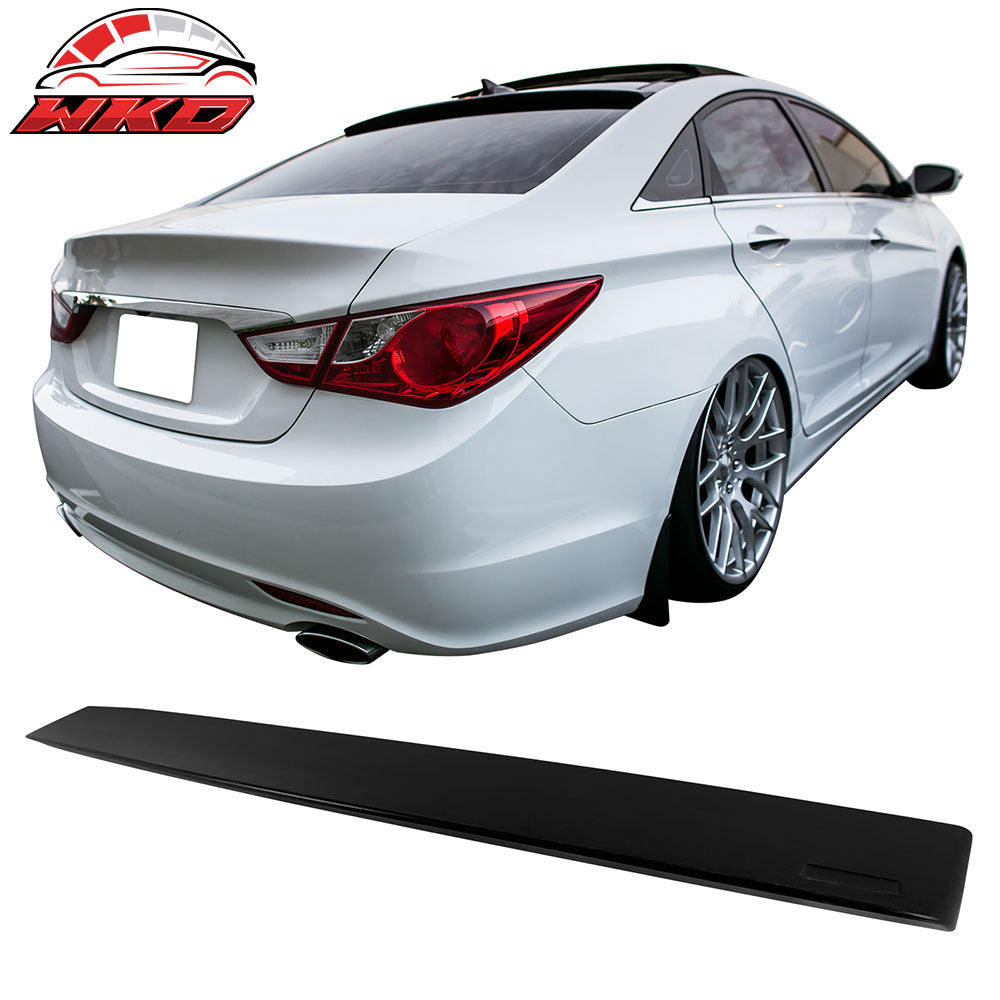 Fits 11-14 Hyundai YF Sonata 4-Door OE Style Rear Roof Window Spoiler Unpainted