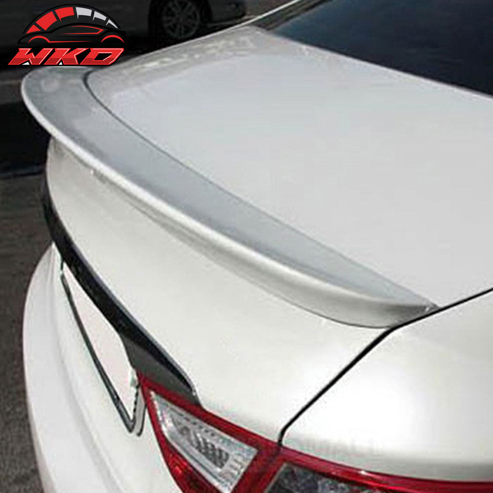 Fits 11-14 Hyundai YF Sonata 4Dr DTO Style Rear Trunk Spoiler Wing Lip Unpainted