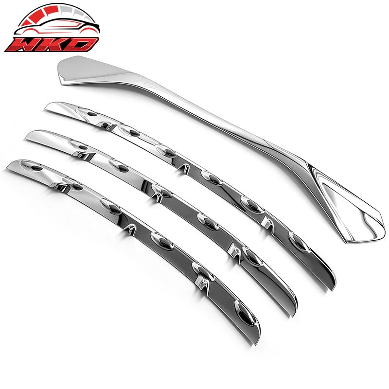 Fits 2010-2015 Hyundai Tucson Front Bumper Hood Grille Grill Replacement Chrome