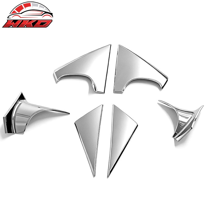 Wholesale 10-15 Hyundai Tucson LH RH Side Rear View Mirror Bracket Covers ABS Chrome