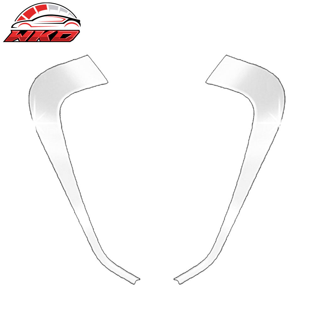 Wholesale 10-12 Hyundai Tucson ABS Chrome Front Bumper Side Mustache Grille Trim Pair