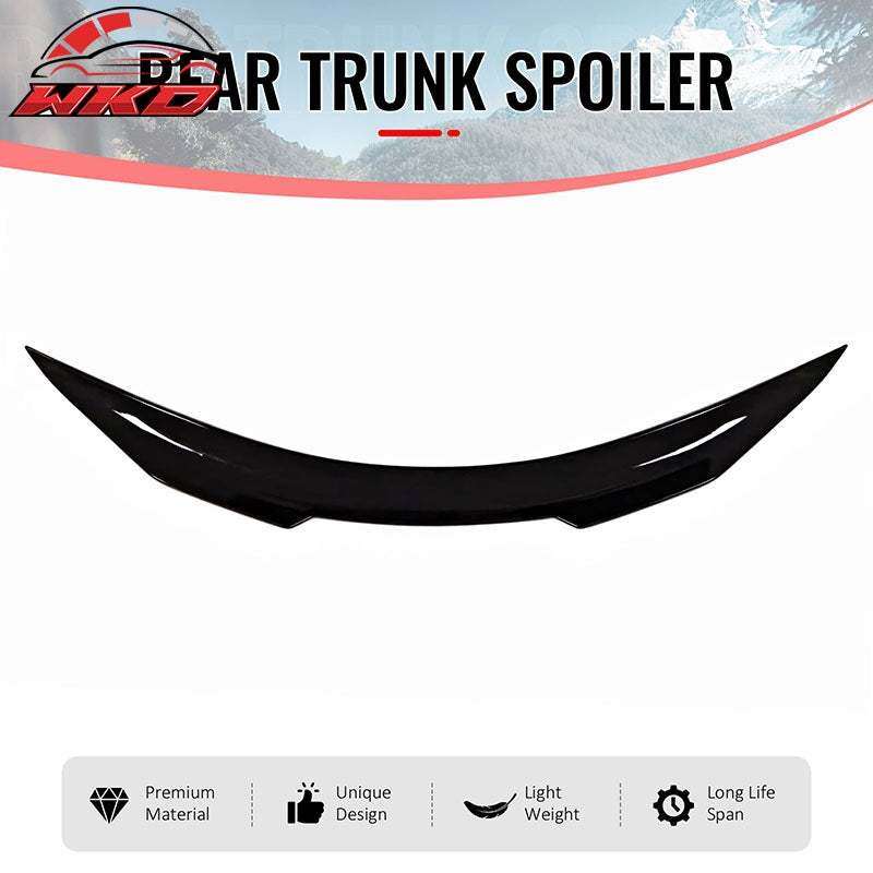 Wholesale 08-13 INFINITI G37 & 14-15 Q60 Trunk Spoiler Wing Gloss Black PSM Style ABS - Wikond Auto