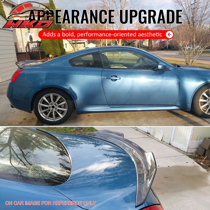 Wholesale 08-13 INFINITI G37 & 14-15 Q60 Trunk Spoiler Wing Gloss Black PSM Style ABS - Wikond Auto