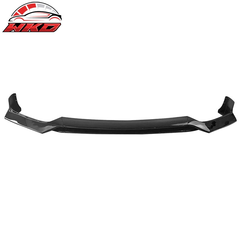 Wholesale 17-22 INFINITI Q60 V37 RS JDM Style Front Bumper Lip Chin Gloss Black 3PCS - Wikond Auto