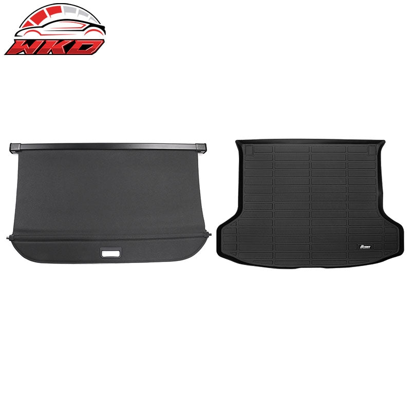 Wholesale 19-25 INFINITI QX50 3D TPE Rear Trunk Mat Cargo Liner Pad + Cargo Cover