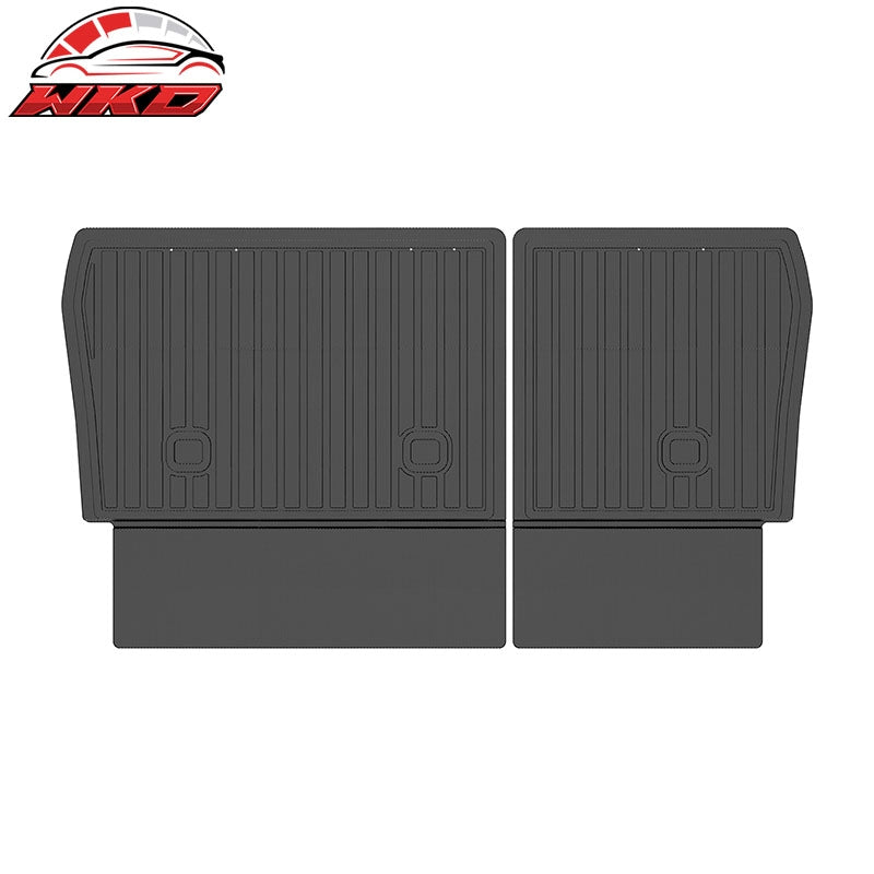 Fits 22-25 INFINITI QX55 Carbon Fiber Texture Cargo Cover + Backrest + Trunk Mat