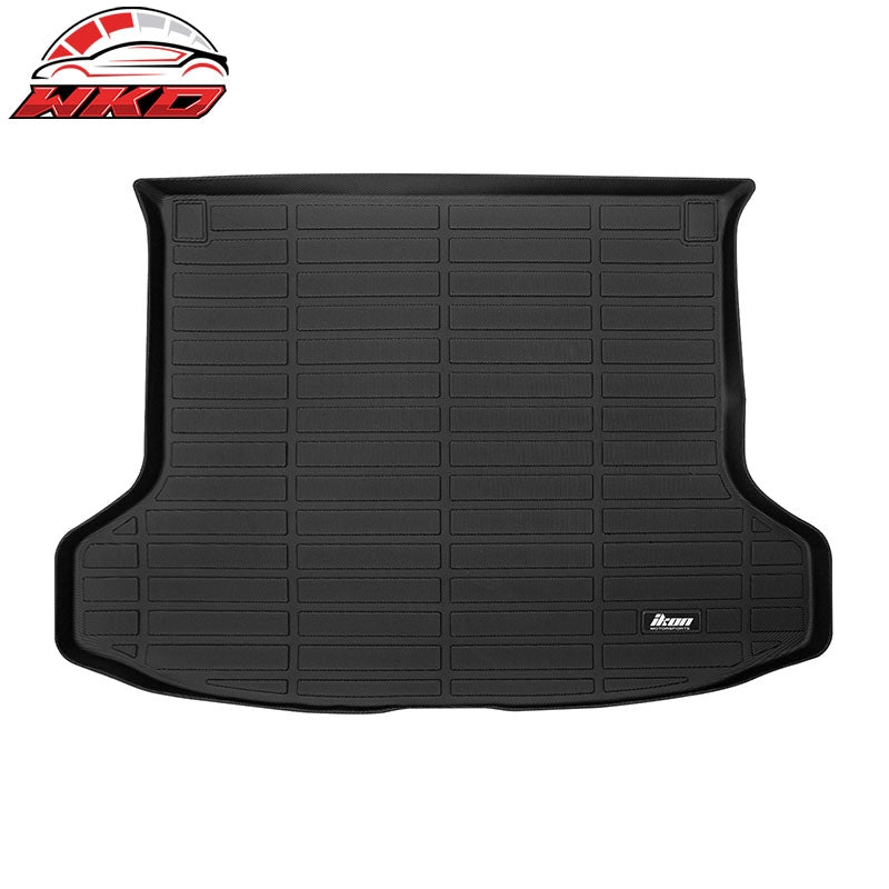 Fits 22-25 INFINITI QX55 Carbon Fiber Texture Cargo Cover + Backrest + Trunk Mat