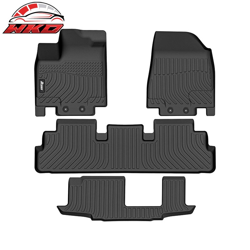 Wholesale 22-26 INFINITI QX60 7 Seats TPE Waterproof 3D Backrest + Floor + Trunk Mats - Wikond Auto