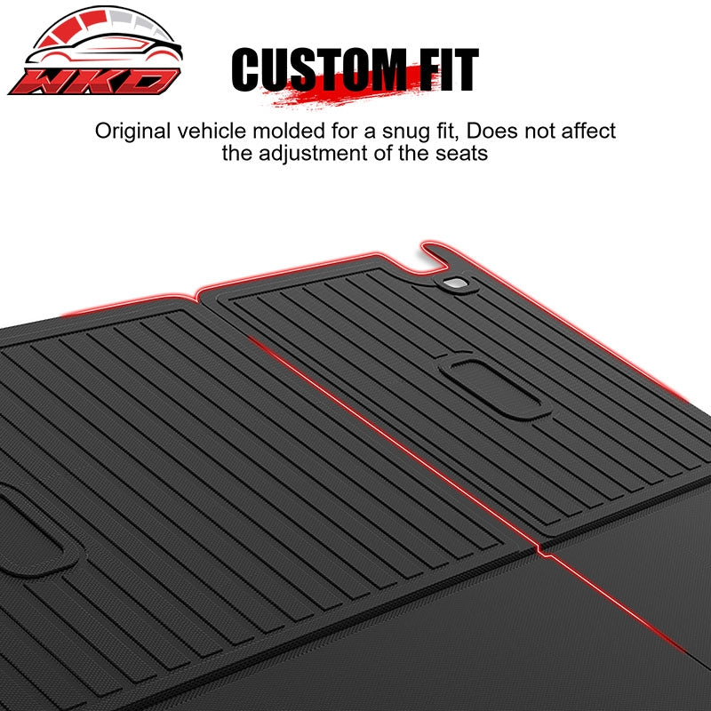 Wholesale 22-26 INFINITI QX60 7 Seats TPE Waterproof 3D Backrest + Floor + Trunk Mats - Wikond Auto
