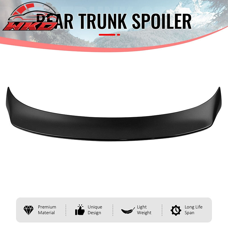 Fits 14-20 IS200t IS250 IS300 IS350 4DR Trunk Spoiler Matte Black AR Style ABS