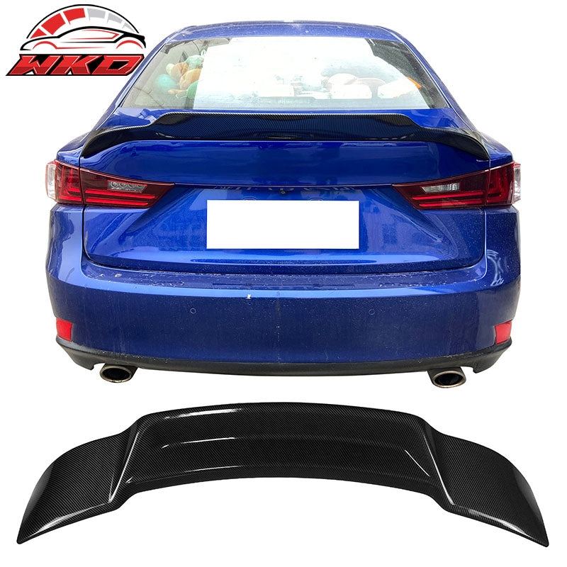 Wholesale 14-20 IS200t IS250 IS350 4DR Trunk Spoiler Carbon Fiber Print R Style ABS - Wikond Auto