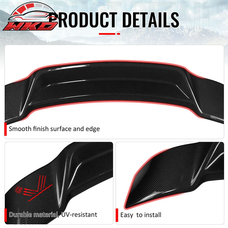 Wholesale 14-20 IS200t IS250 IS350 4DR Trunk Spoiler Carbon Fiber Print R Style ABS - Wikond Auto