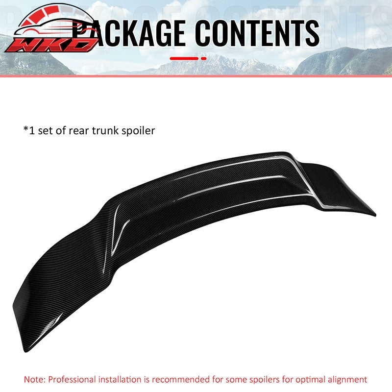 Wholesale 14-20 IS200t IS250 IS350 4DR Trunk Spoiler Carbon Fiber Print R Style ABS - Wikond Auto