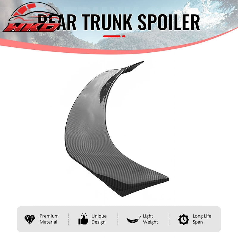 Fits 14-20 IS200t IS250 IS350 4DR Trunk Spoiler Carbon Fiber Print AR Style ABS