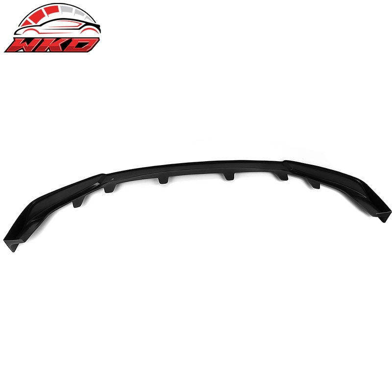 Fits 14-16 IS250 IS300 IS350 F Sport Front Bumper Lip Spoiler Unpainted Black PP