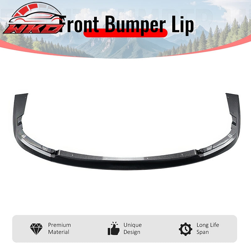 Wholesale 04-05 Impreza WRX STI Front Bumper Lip Chin Splitter PP Carbon Fiber Print - Wikond Auto
