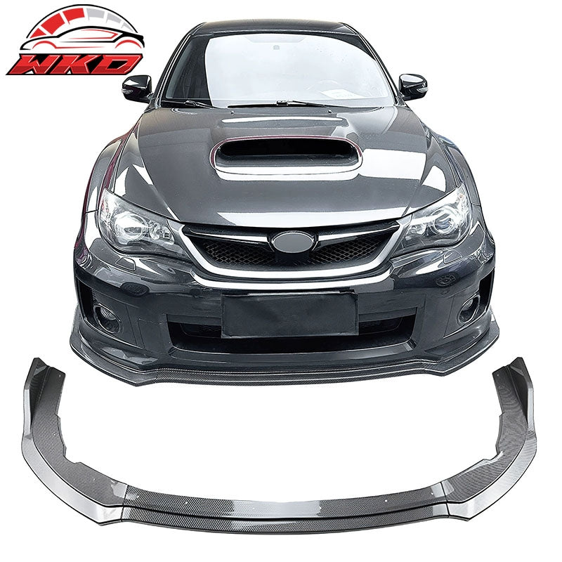 Wholesale 11-14 Impreza WRX STI Front Bumper Lip Chin Splitter PP Carbon Fiber Print