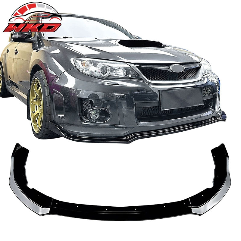 Wholesale 11-14 Impreza WRX STI IKON Front Bumper Lip Chin Splitter PP Gloss Black