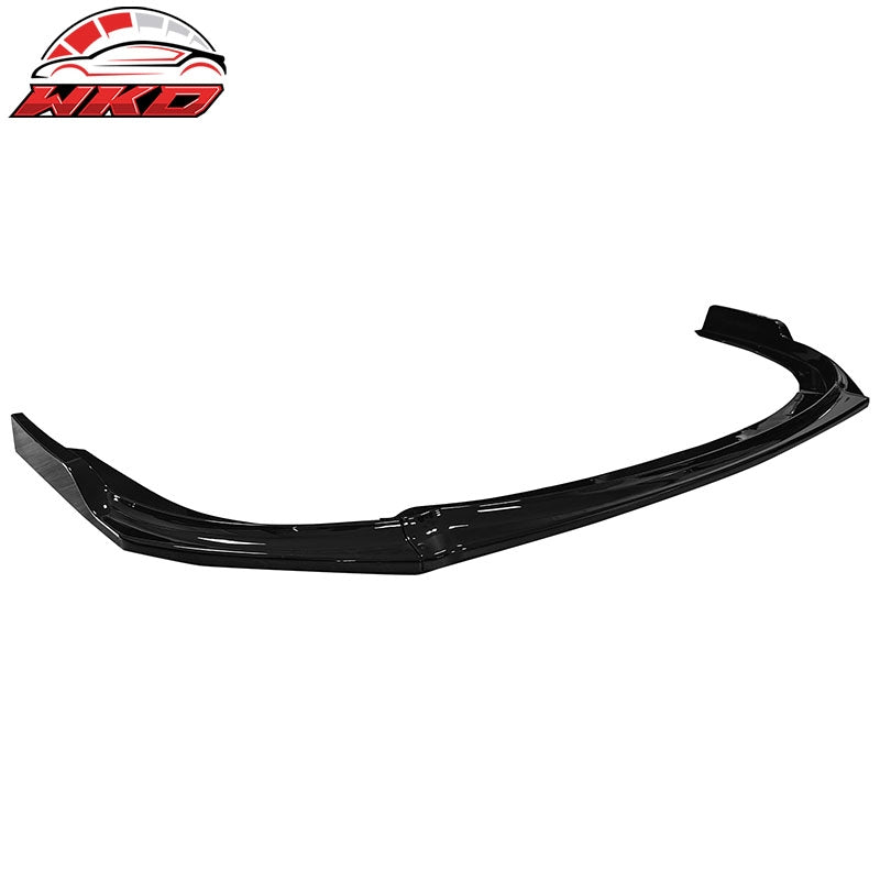 Wholesale 08-10 Impreza WRX STI IKON Front Bumper Lip Chin Spoiler Gloss Black PP - Wikond Auto