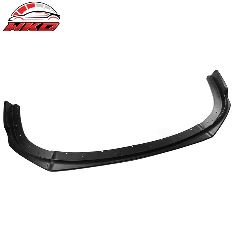 Wholesale 08-10 Impreza WRX STI IKON Front Bumper Lip Chin Spoiler Matte Black PP - Wikond Auto