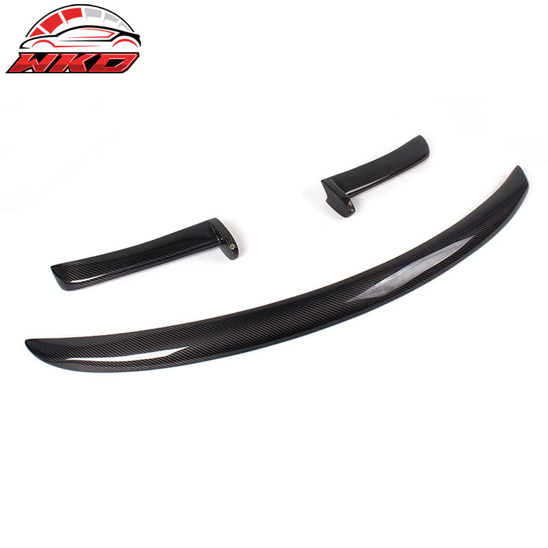 Fits 09-12 Infiniti FX35 FX50 VE Style Rear Roof Spoiler Wing Matte Carbon Fiber