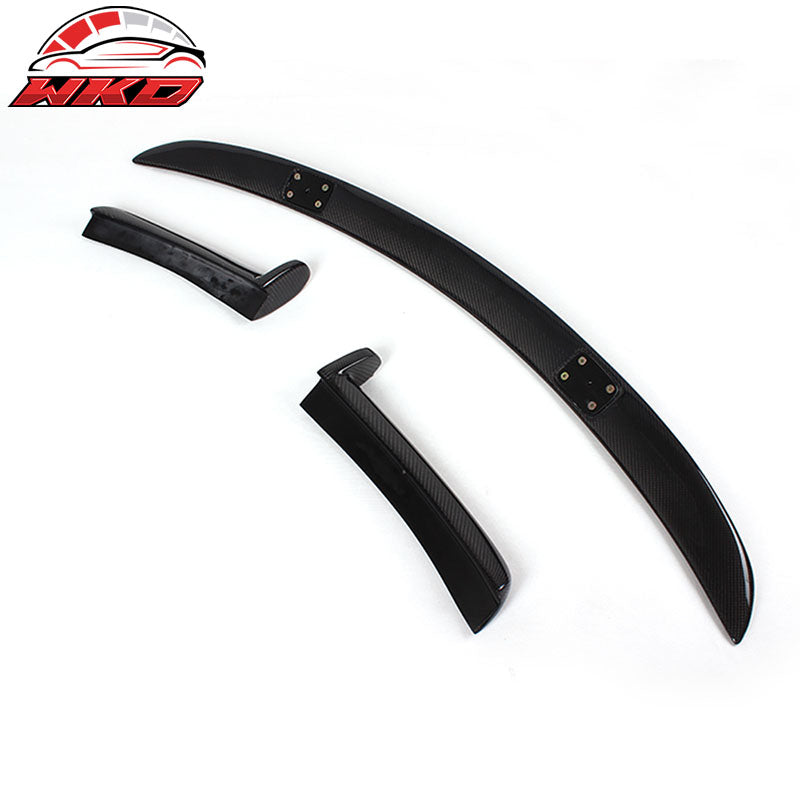 Fits 09-12 Infiniti FX35 FX50 S51 SUV VE Style Rear Roof Spoiler Carbon Fiber CF