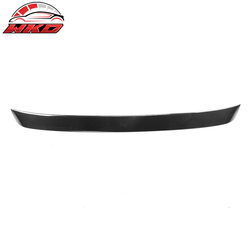 Fits 07-15 Infiniti G35 G25 G37 Q40 VIP Style Roof Spoiler Matte Carbon Fiber